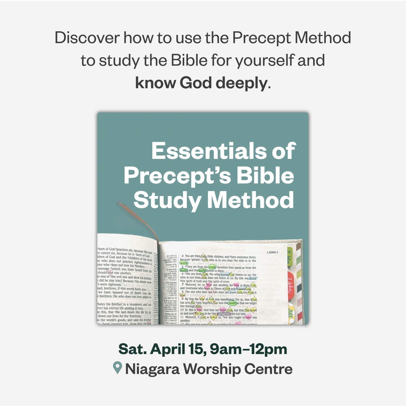 Essentials of Precept's Bible Study Method
